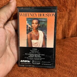- WHITNEY HOUSTON ( copyright 1985 ) CASSETTE TAPE